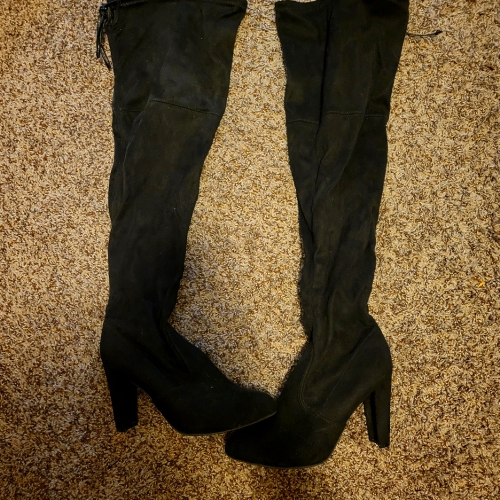 Knee high boots
